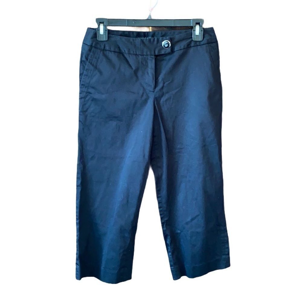Apostrophe Stretch Capri Pants Blue Sz. 2